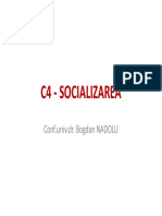 C4 SOCIALIZAREA