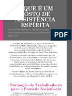 O Que É Um Posto de Assistência Espírita PDF