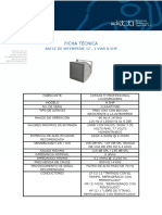 Fichas Técnicas