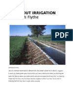 BY Aniyah Flythe: All About Irrigation