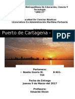 Trabajo de Puerto de Cartagena