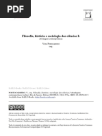 PORTOCARRERO, Vera. Filosofia, História e Sociologia Das Ciências I - Abordagens Contemporâneas