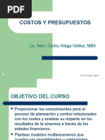 Cos to Sy Pre Supuesto s