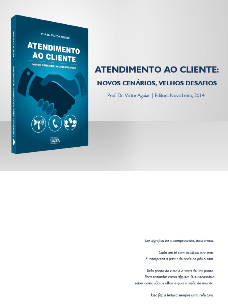 Atendimento Ao Cliente Pdf Esboço Marketing