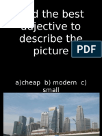 Best Adjectives to Describe Pictures