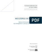 Multiple Sclerosis - National Clinical Guideline (Diagnosis and Management) (2004) WW PDF