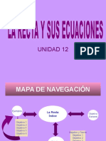 Unidad 12 La Recta y Sus Ecuaciones