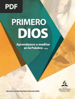 Adolfo Suarez - Primero Dios, Aprendamos A Meditar en La Palabra (2016)