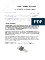 LM2940 12V 1A Low Dropout Regulator