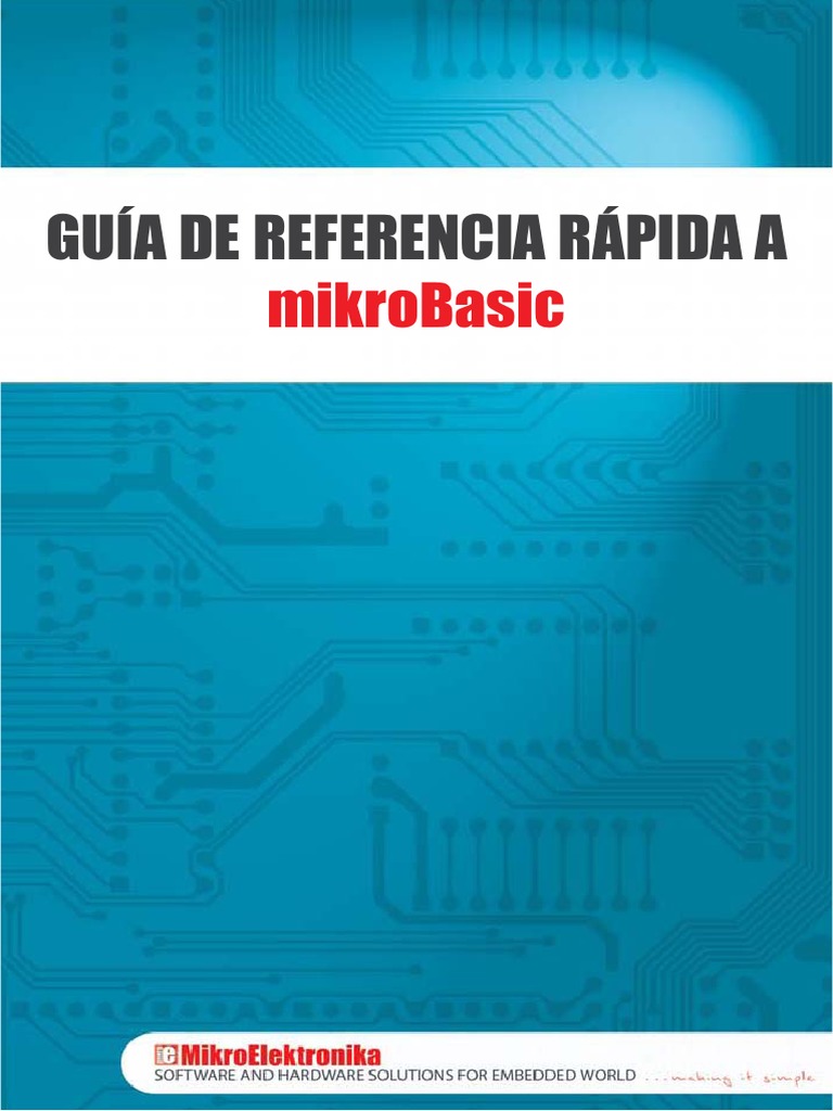 Reference Guide Mikrobasic Syntax Spa v102 PDF | PDF | Puntero ...