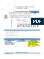 1 Sesión - Unidad 4 - Segundo Grado R