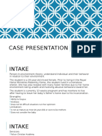 Case Presentation