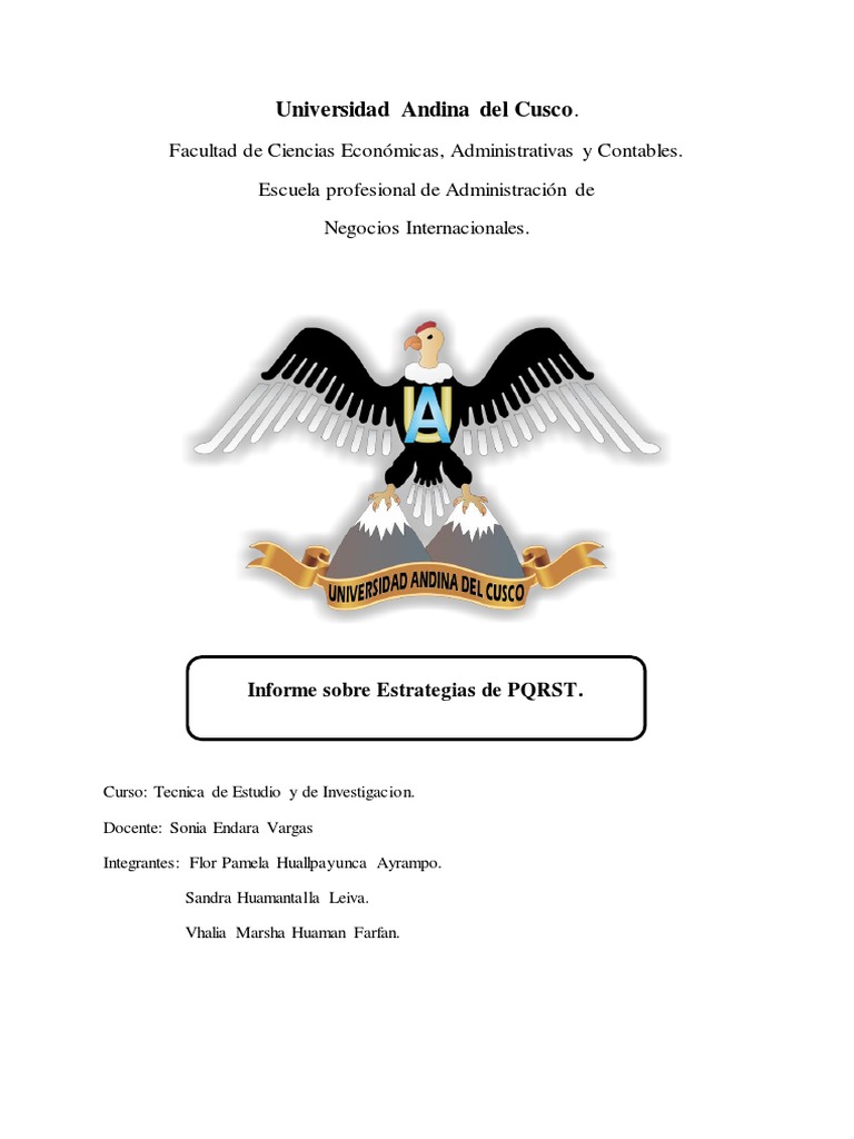 Metodo PQRST - Tecinicas de Estudios | PDF | Habilidades de estudio ...