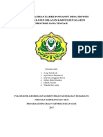 Proposal Pelatihan Kader Posyandu Desa Trunuh Keamatan Klaten Selatan Kabupaten Klaten Provinsi Jawa Tengah