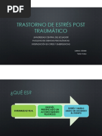 Trastorno de Estrés Post Traumático