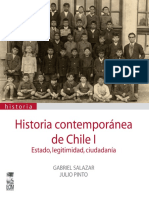 Salazar, Gabriel Pinto, Julio. Historia Contemporánea de Chile I