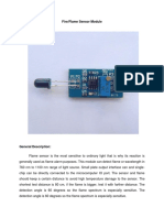 Fire/Flame Sensor Module