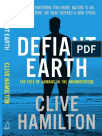 Defiant Earth: The Fate of Humans in The Anthropocene by Clive Hamilton (Extract)