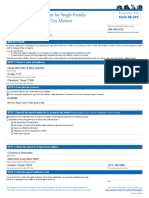 Appointment of Agent For Single-Family Residential Property Tax Matters