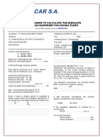 Questionnaire To Calculate The Adequate Pulsation Dampener For Dosing Pumps