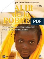 Libro Pobreza, Salir de La. Perspectivas Interdisciplinarias PDF