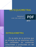 Estequiometria 2013