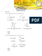 Chapter 7 - Haloalkanes