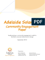 Adelaide Solar City Community Engagement Paper