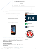 Cara Install CWM Dan Root Smartfren Andromax C3