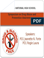 Bagbag HS Symposium on Drug Abuse Prevention