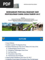 Download Kebijakan Alokasi Dan Penyaluran Dana Desa 2017 by Ardy Yudistira SN342053883 doc pdf