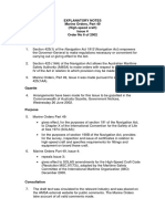 Explanatory Notes Marine Orders, Part 49 (High-Speed Craft) Issue 4 Order No 6 of 2002 Authority