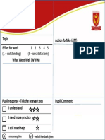 js16-376 - staff assessment - pupil reflection template - elaine healey