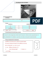 STATIQUE DES FLUIDES Prof