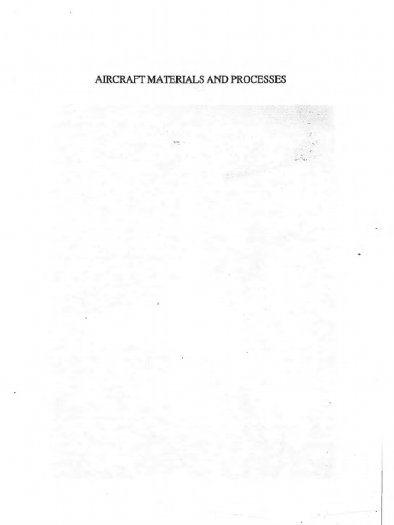 Aircraft Materials and Processes by F. Titterton PDF PDF
