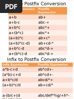 A+b Ab+ A+b-C Abc-+ A+b C Abc + A+ (B C) Abc + (A+b) C Ab+c (A+b) (C-D) Ab+cd - A+b C-D Abc D-+ A+ (B C) - D Abc D-+