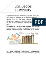 Los Juegos Olimpicos