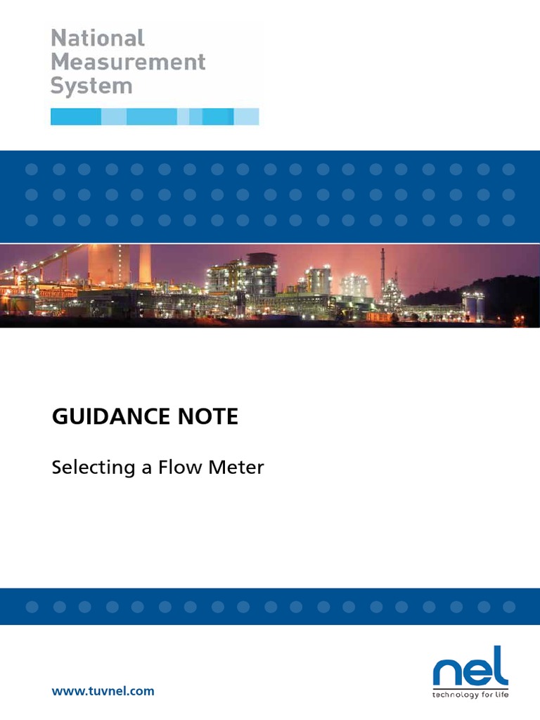 Selecting A Flow Meter PDF | PDF | Flow Measurement | Calibration