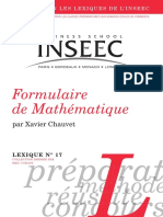 17 Formulaire de Mathematiques Xavier Chauvet