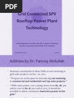 10 Grid Connected SPV Rooftop Power Plant Technology MR Vaman Kuber Sol2Sys