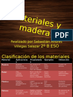 Materiales y Madera 