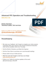 Advanced VPC Operation and Troubleshooting - BRKCRS-3146 PDF