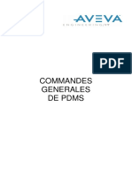 Pdms - Manuel Aveva - Commandes Generales
