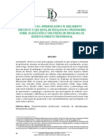 Avaliação da Aprendizagem e Planejamento Didático: Contribuições de Curso para Professores