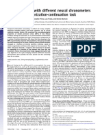 Measuring time with different neural chronometers during a synchronization-continuation task