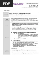 DASA-IV: Inpatient Aggression Assessment | PDF | Anger | Aggression