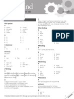 OpenMind Starter Unit 4 Student's Book Answer Key