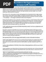 Legalization and Traffic Fatalities