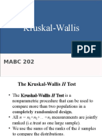 Kruskal-Wallis H Test Explained