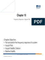 Chapter Objective: - Plot and Sketch The Frequency Response of A System - Nyquist Plots - Nyquist Stability Criterion - Relative Stability